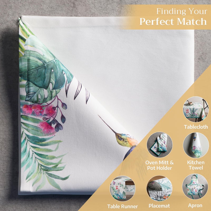 Maison d' Hermine Cloth Napkins Set of 4 100% Cotton Everyday Reusable Square Napkins Cloth Washable, Dinner, Party, Wedding, Restaurant, Spring/Summer (Tropiques, 20" x 20") - Image 5